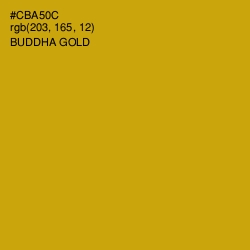 #CBA50C - Buddha Gold Color Image